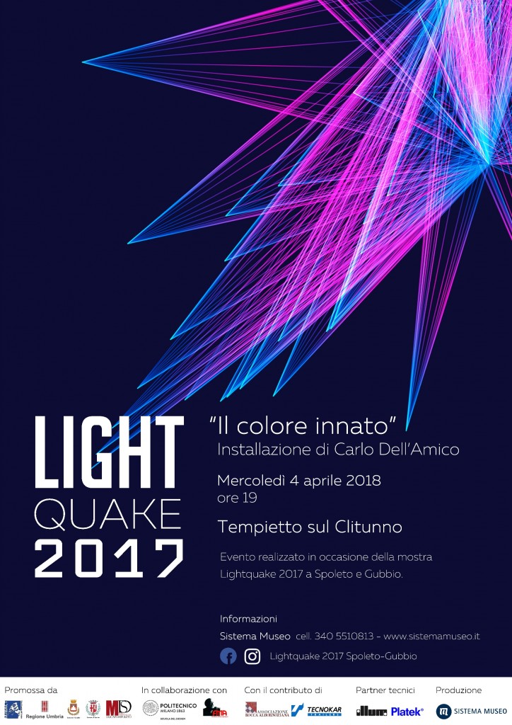 Lightquake illumina il Tempietto
