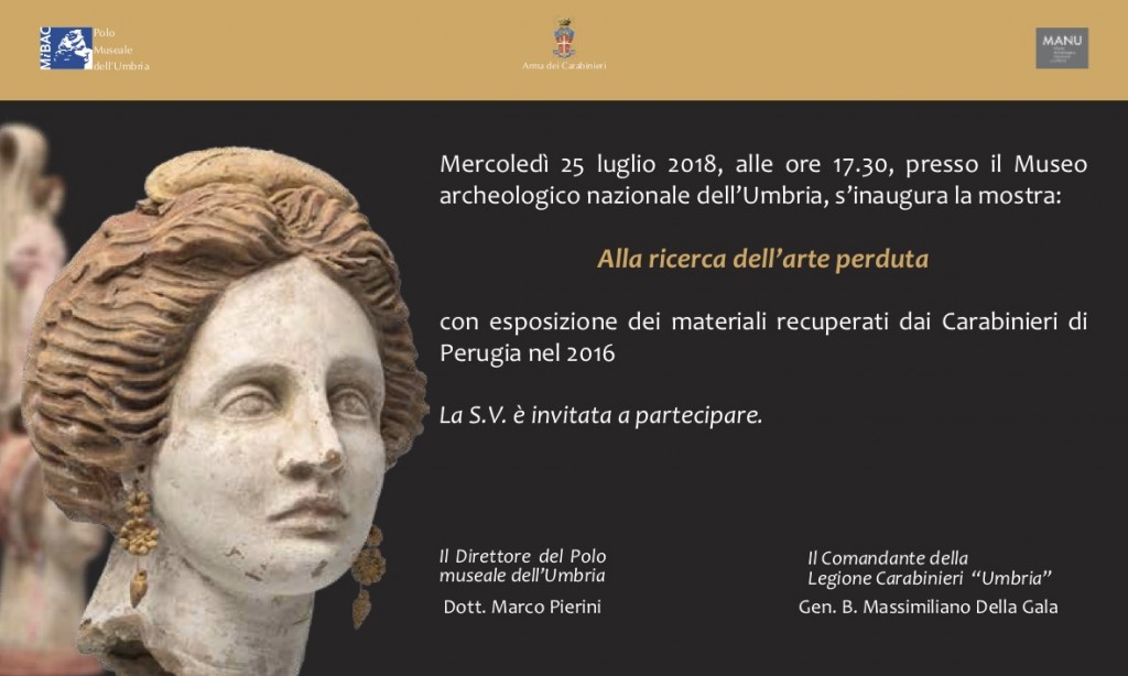Alla ricerca dell’arte perduta