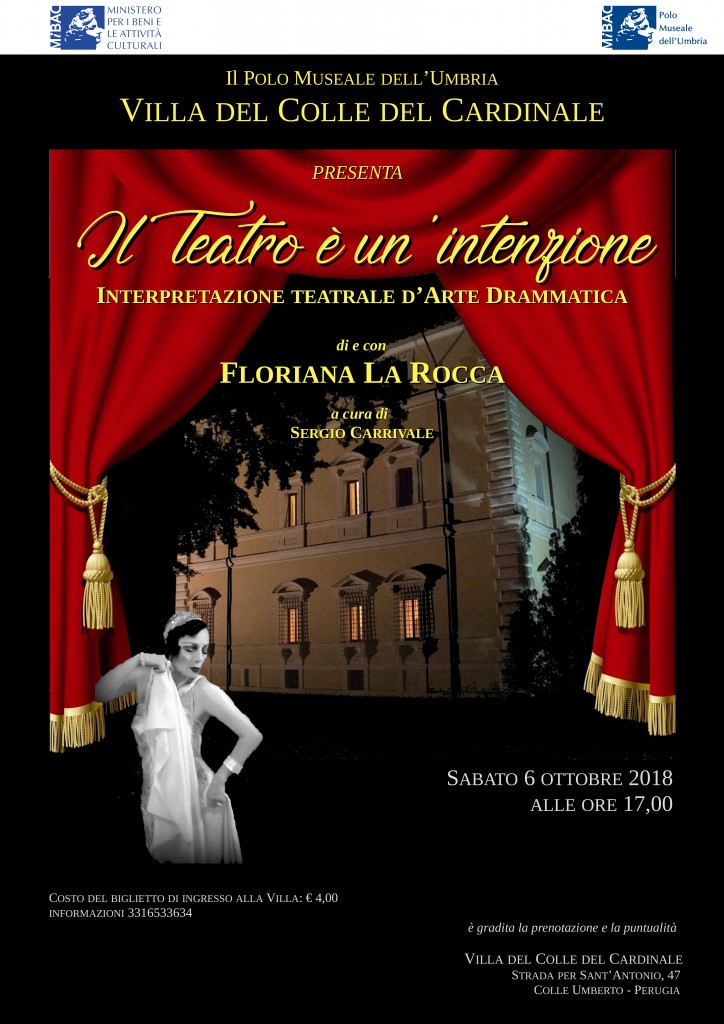 Il Teatro è un’intenzione