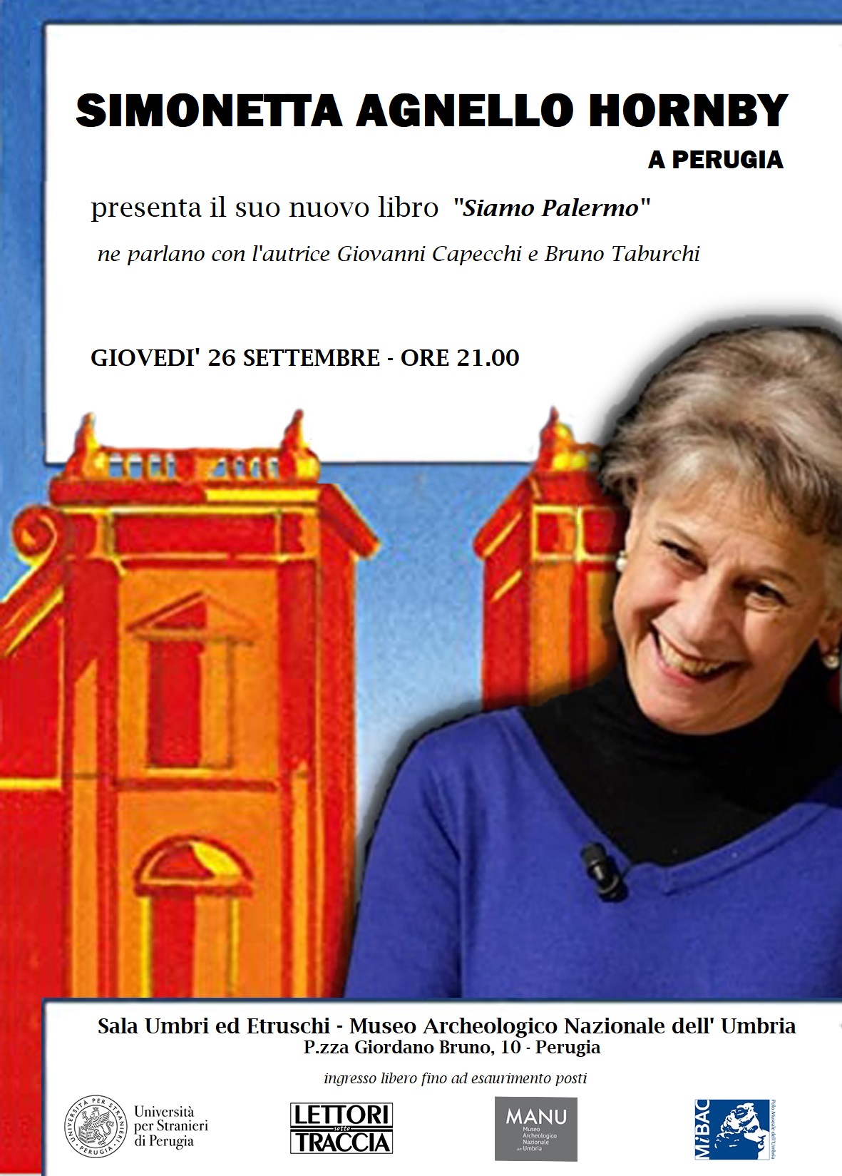 Simonetta Agnello Hornby al museo