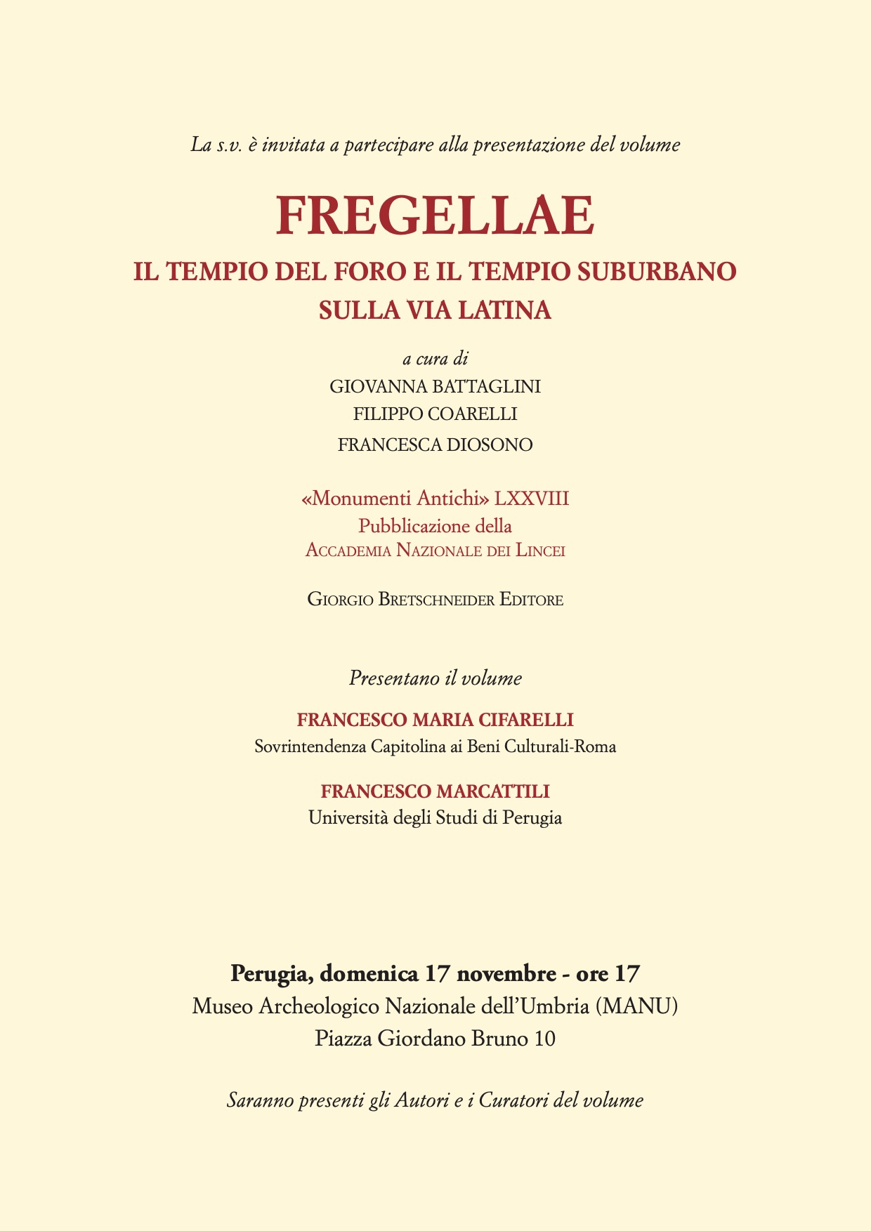 Presentazione Fregellae