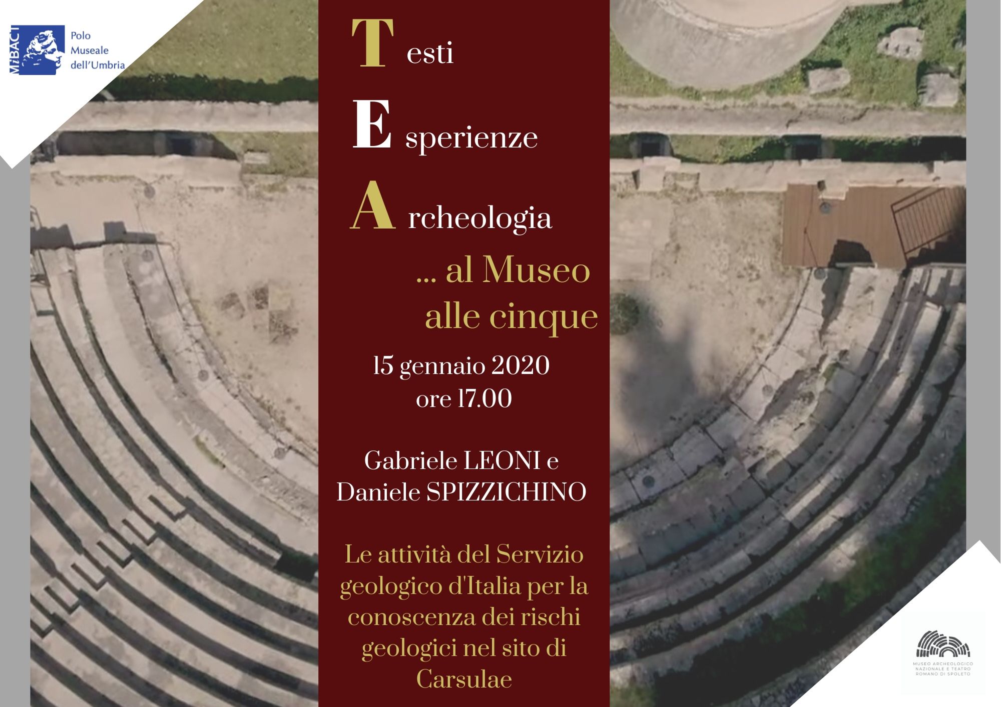 #TestiEsperienzeArcheologia