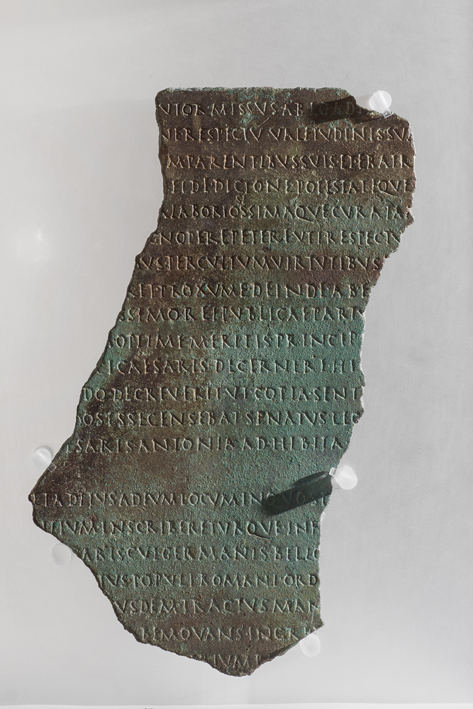 Iscrizione bronzea da Città di Castello
