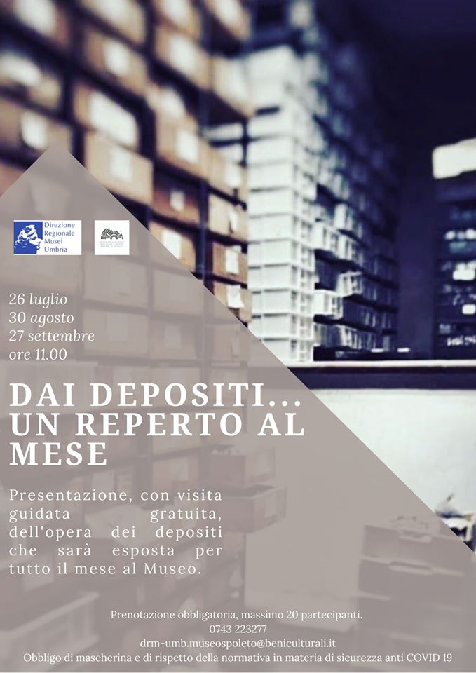 Dai depositi … un reperto al mese