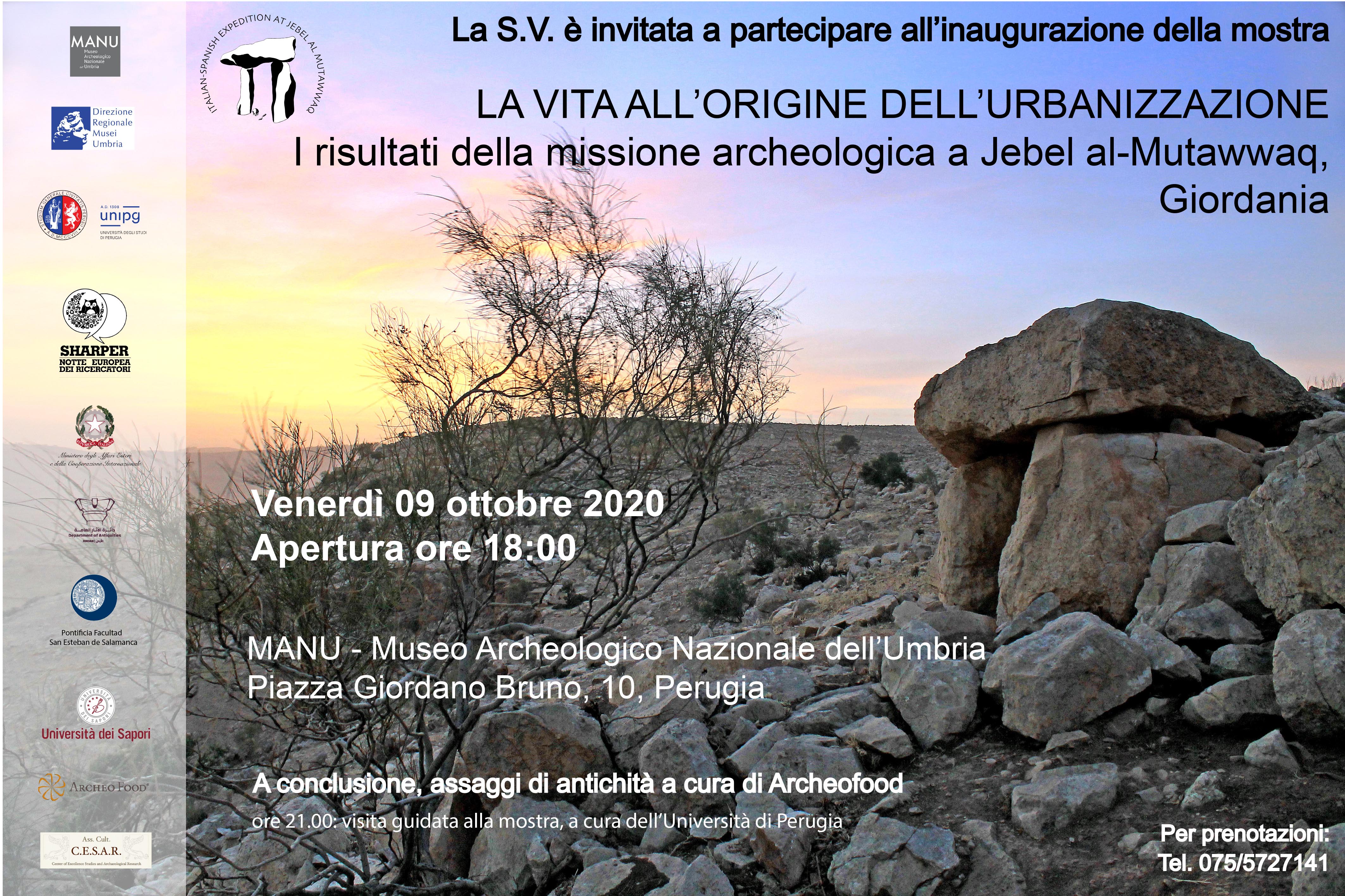 MANU, venerdì 9 ottobre, ore 18.00