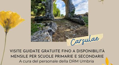 Carsulae. Visite guidate per scuole primarie