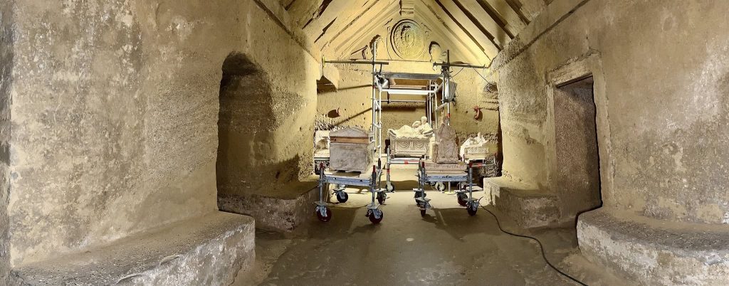 Chiusura dell’Ipogeo dei Volumni e Necropoli del Palazzone per lavori di riqualificazione