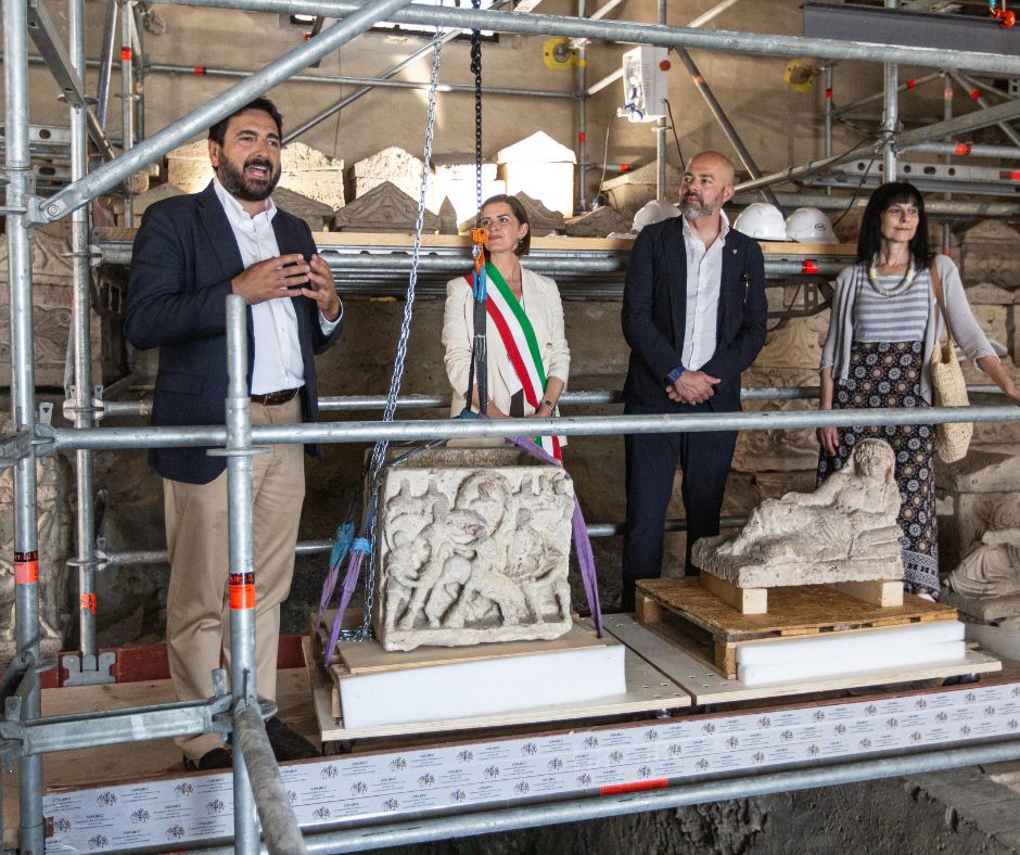 IPOGEO DEI VOLUMNI e NECROPOLI DEL PALAZZONE PINQUA: IL NUOVO CANTIERE