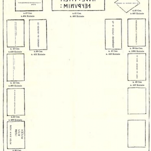 1 Planimetria della tomba rielaborata da Conestabile