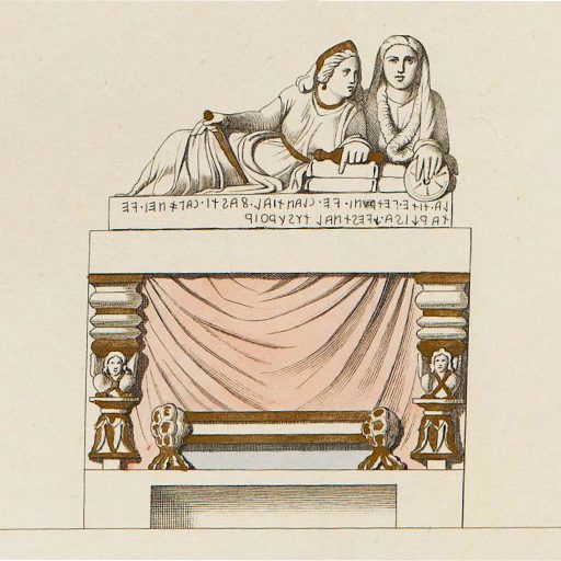 Monumenti venuti alla luce per escavazioni eseguite in vari punti del territorio di Perugia ed in parte esistenti nel museo o nelle collezioni particolari di detta città, in parte nei musei esteri, in parte smarriti o distrutti