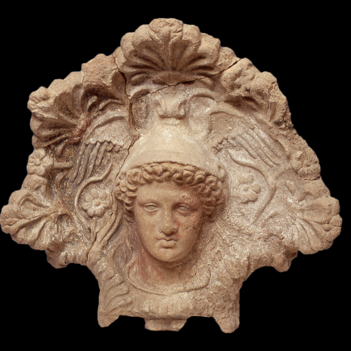 6 Antefissa da Palazzo del Capitano Orvieto (IV sec. a.C.)